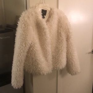 NWOT Forever 21 fluffy coat
